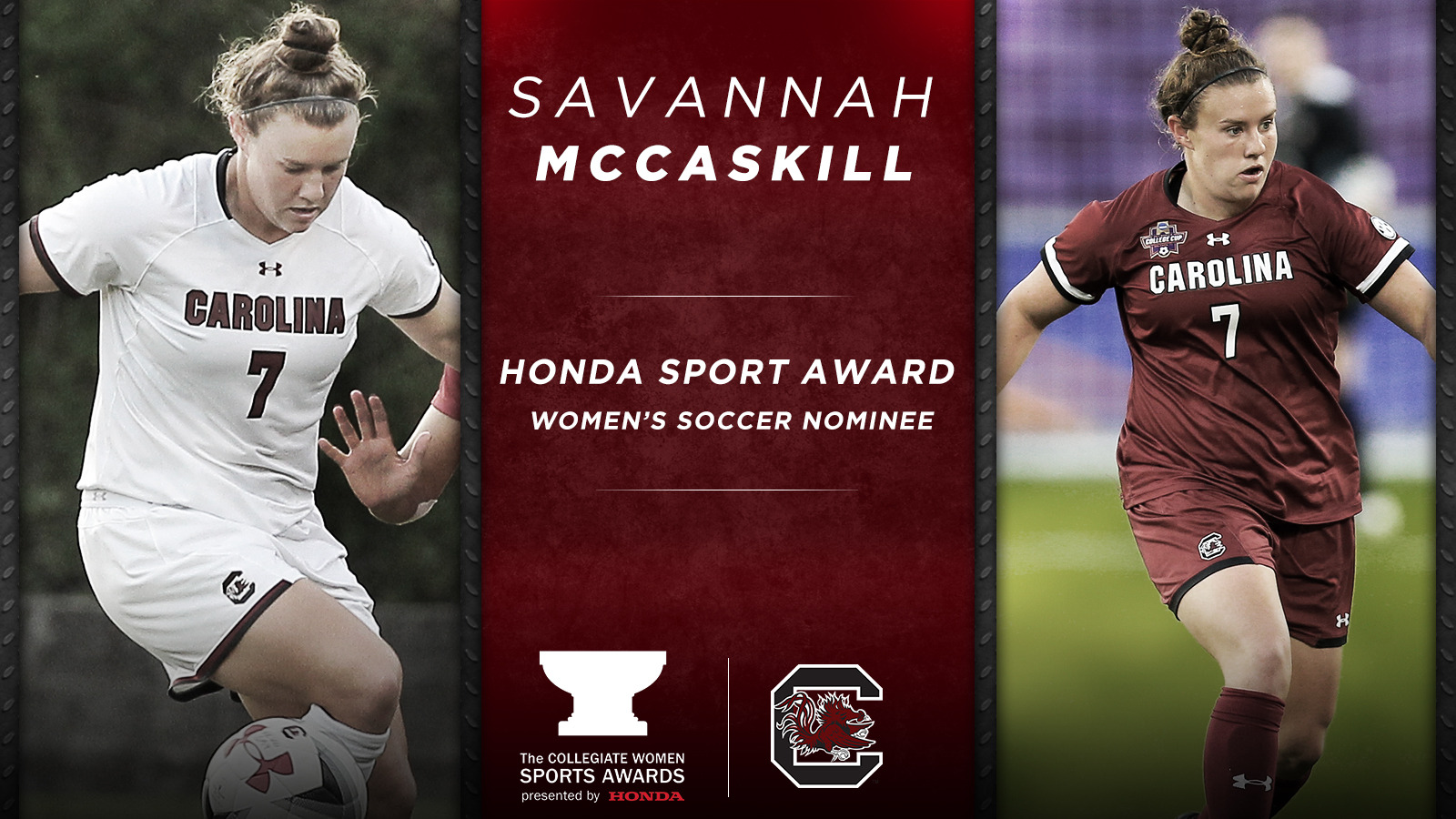 McCaskill Nominated For Honda Sport Award