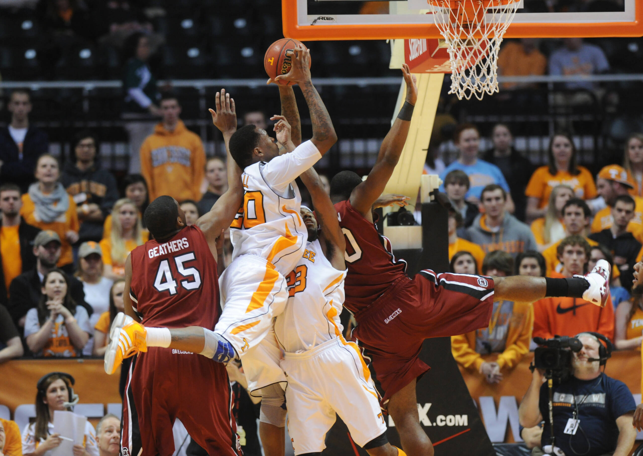 South Carolina vs. Tennessee