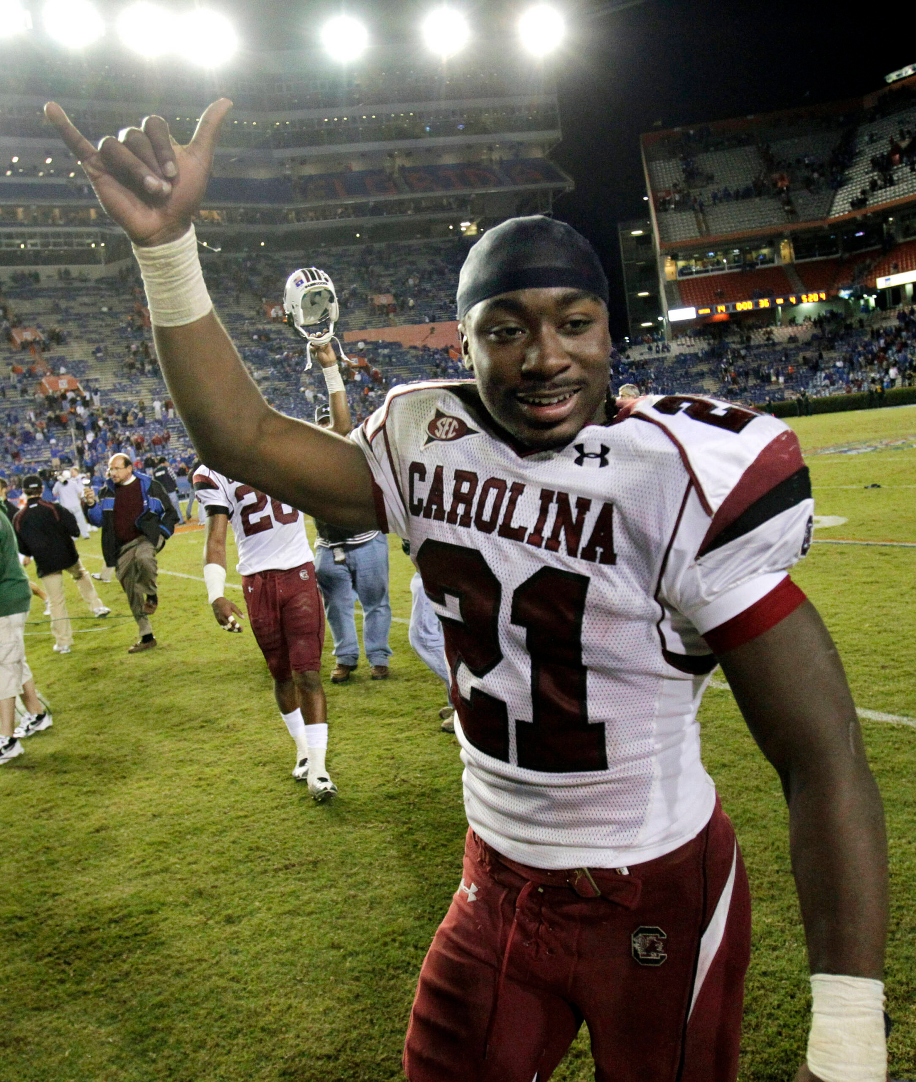 No. 22 South Carolina vs. No. 14 Florida, 11/13/10