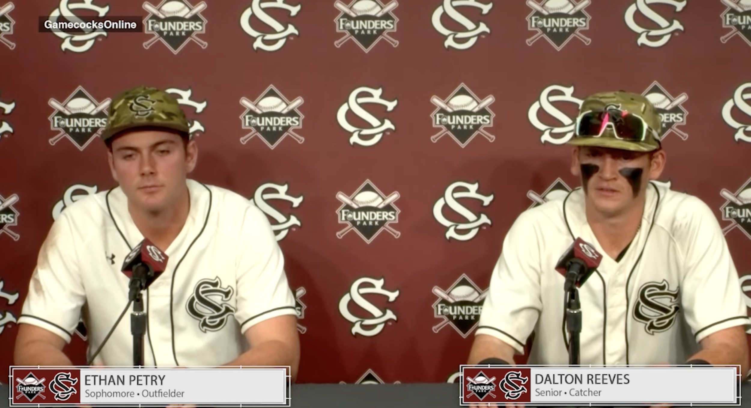 Baseball PostGame News Conference: Ethan Petry and Dalton Reeves - (Presbyterian)