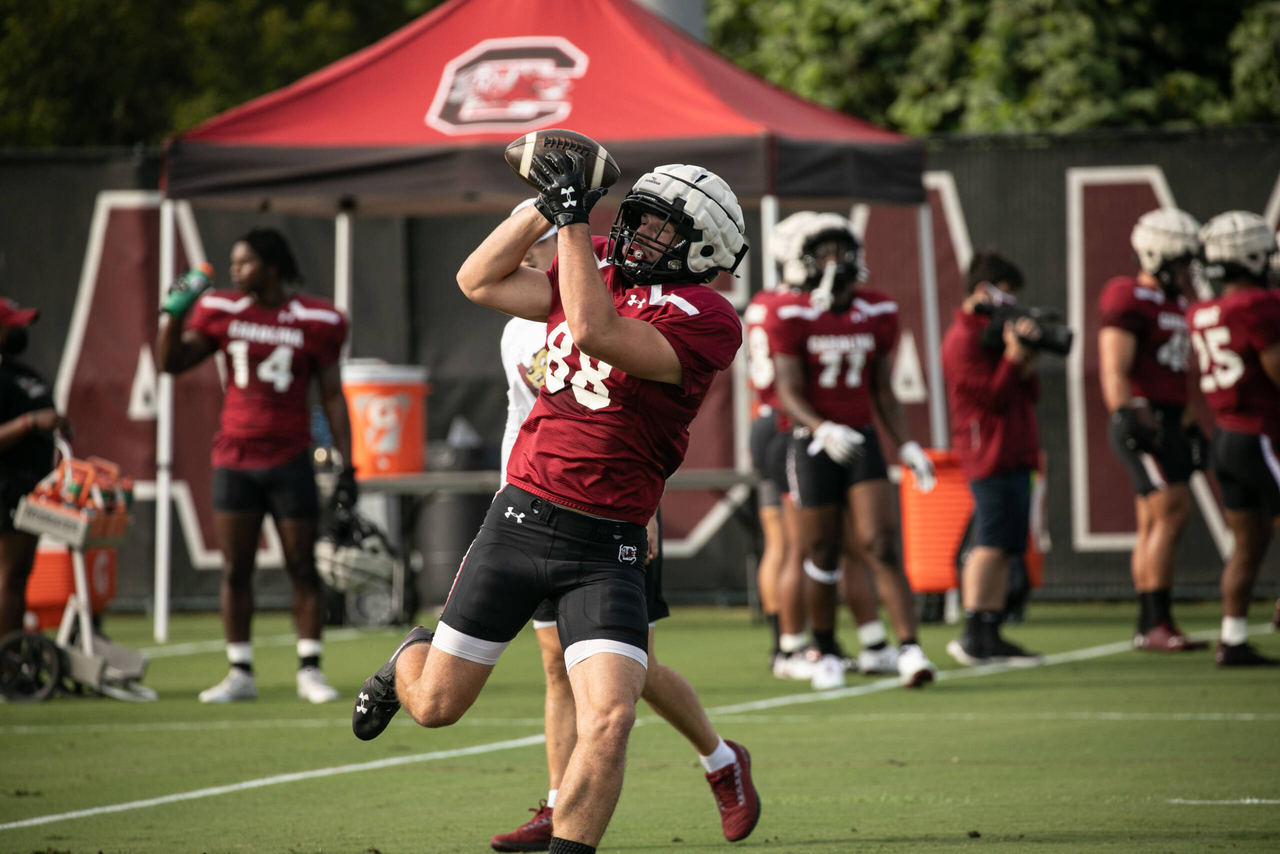 Will Register (88) | Tuesday, Sept. 15, 2020 | Ken & Cyndi Long Football Operations Center | Columbia, S.C. | Photos by South Carolina Athletics