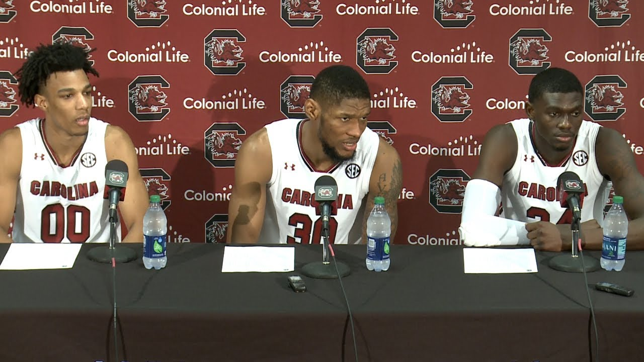 POSTGAME: A.J. Lawson, Chris Silva, Keyshawn Bryant on North Greenville — 12/31/18