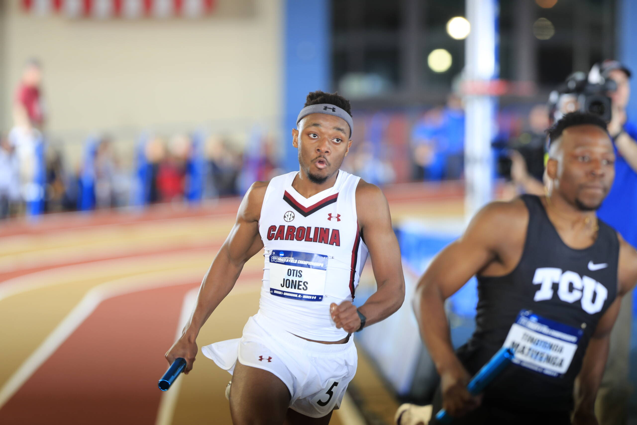 Otis Jones in action at the 2019 NCAA Indoor Championships | March 9, 2019 | Photo by Walt Middleton