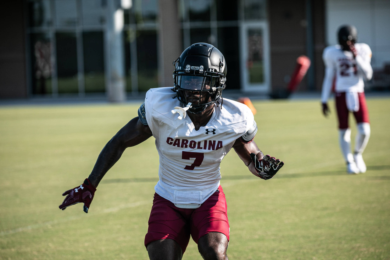 Jammie Robinson (7) | Tuesday, Sept. 8, 2020 | Ken & Cyndi Long Football Operations Center | Columbia, S.C. | Photos by South Carolina Athletics
