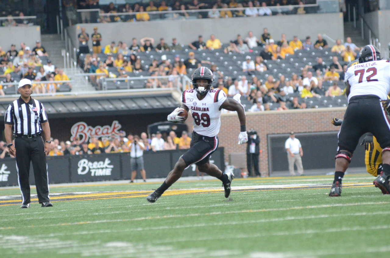 Bryan Edwards (89) at Missouri (Sept. 21, 2019)