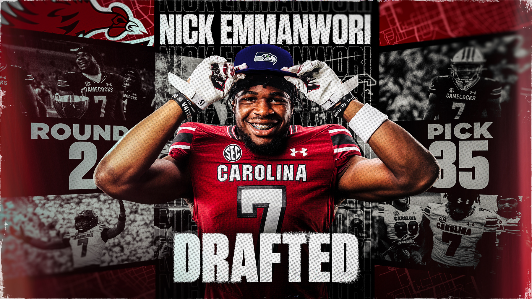 Nick Emmanwori Selected by Seattle in the Second Round of the NFL Draft