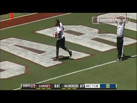 Jadeveon Clowney Trick Play "Touchdown" - Spring Game