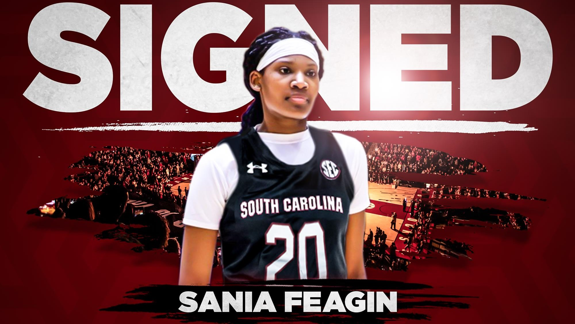 Sania Feagin Joins South Carolina Women's Basketball
