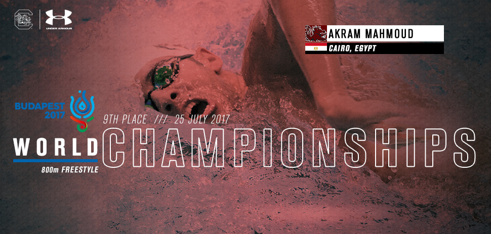 Mahmoud Finishes Ninth at World Championships