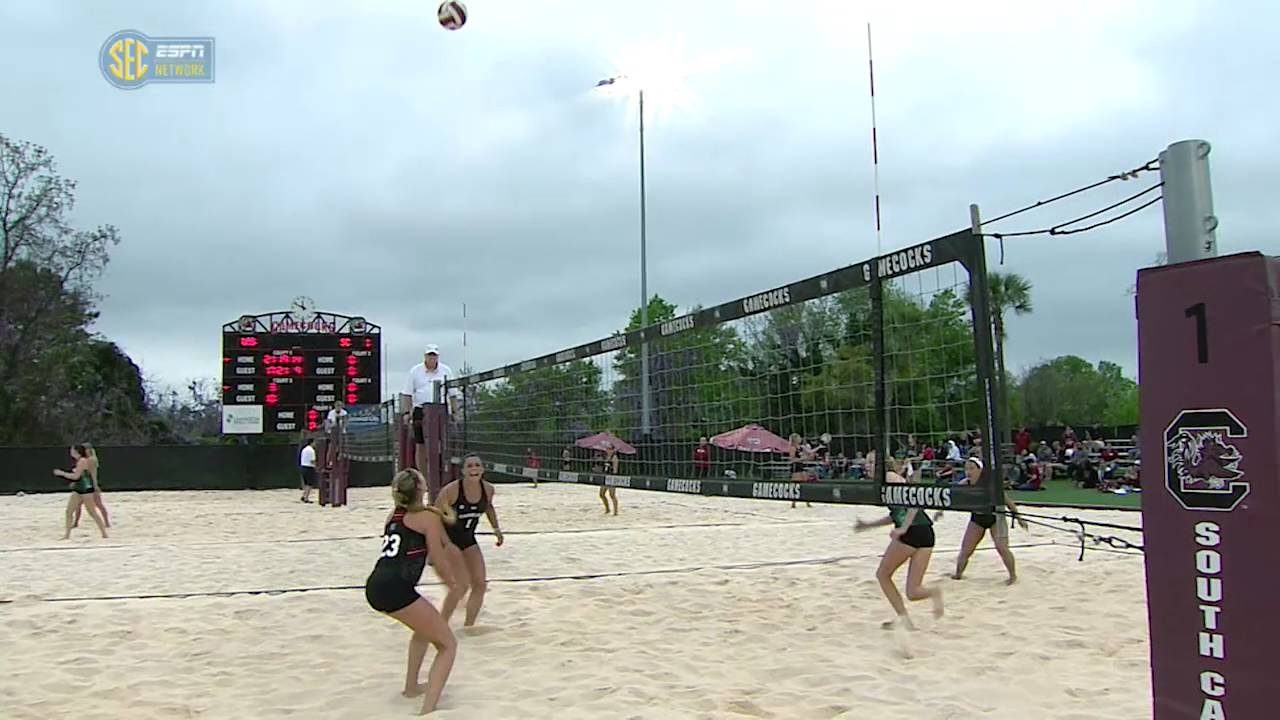 HIGHLIGHTS: Beach Volleyball vs. UAB — 3/26/16