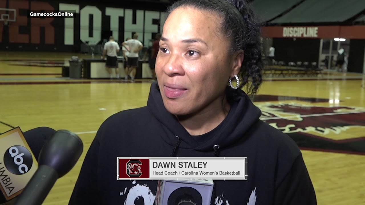 WBB: Dawn Staley Speaks With Media Following First Practice