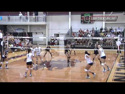 Highlights: South Carolina Volleyball vs. FIU - 2013