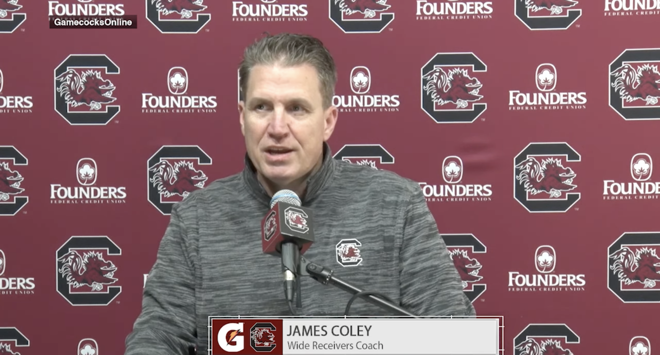 James Coley News Conference