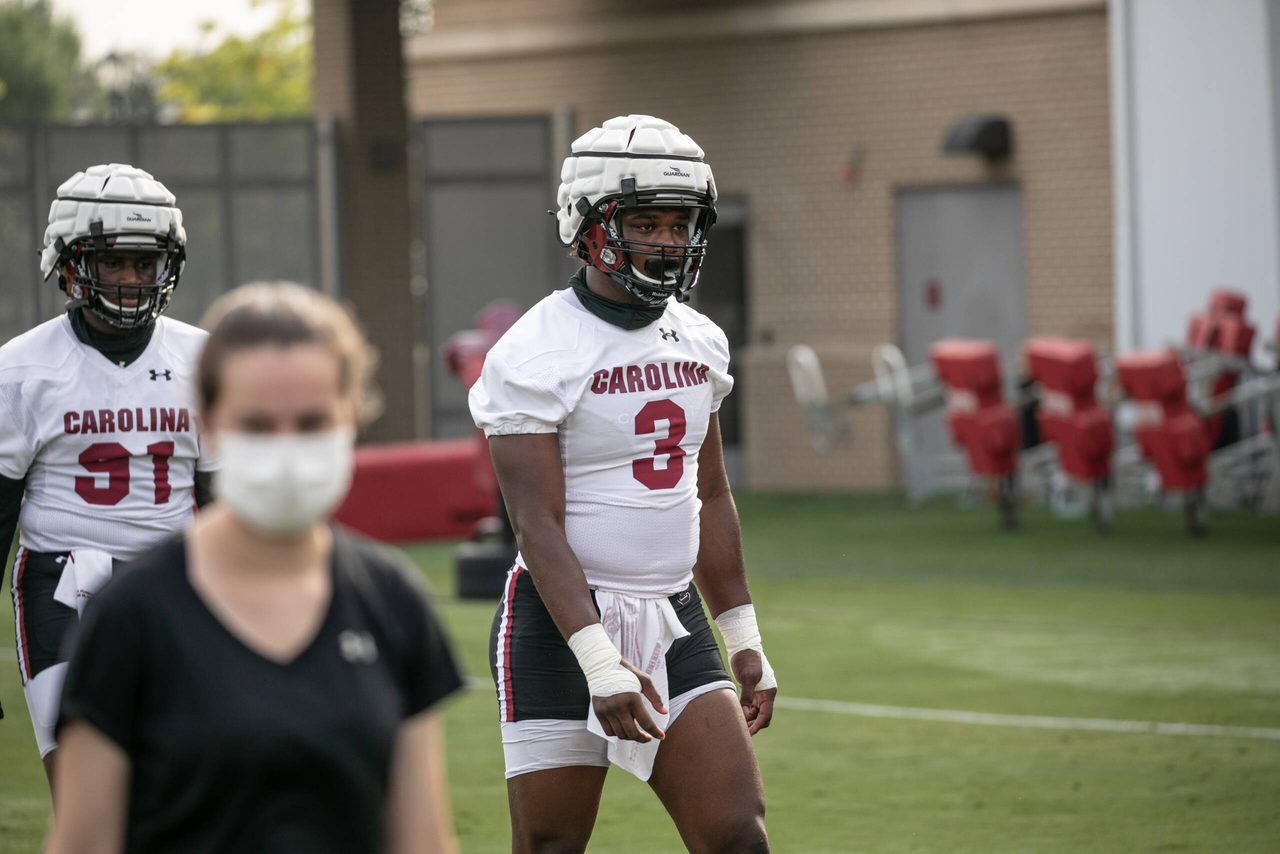 Tuesday, Aug. 18, 2020 | Ken & Cyndi Long Football Operations Center | Columbia, S.C. | Photos by South Carolina Athletics