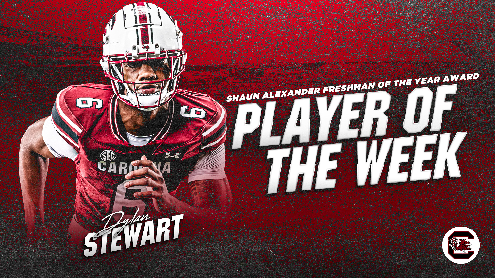 Dylan Stewart Named Shaun Alexander's Freshman Player of the Week