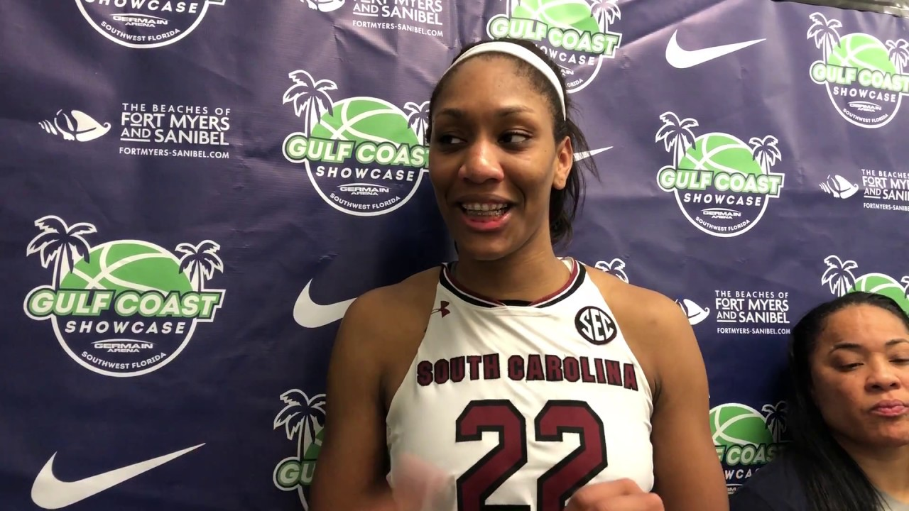 POST-GAME: A'ja Wilson on Rutgers - 11/24/17