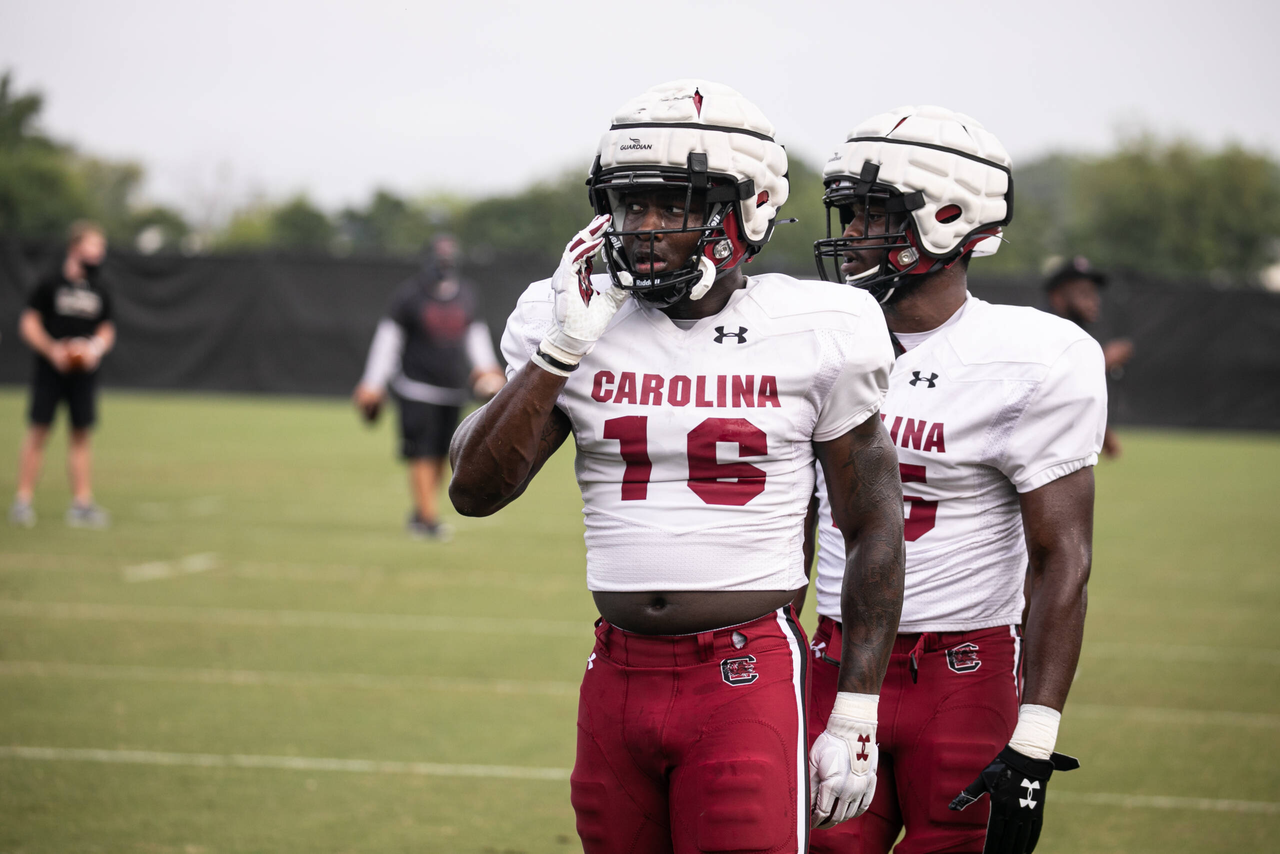 Rodricus Fitten (16) | Monday, Aug. 24, 2020 | Ken & Cyndi Long Football Operations Center | Columbia, S.C. | Photos by South Carolina Athletics