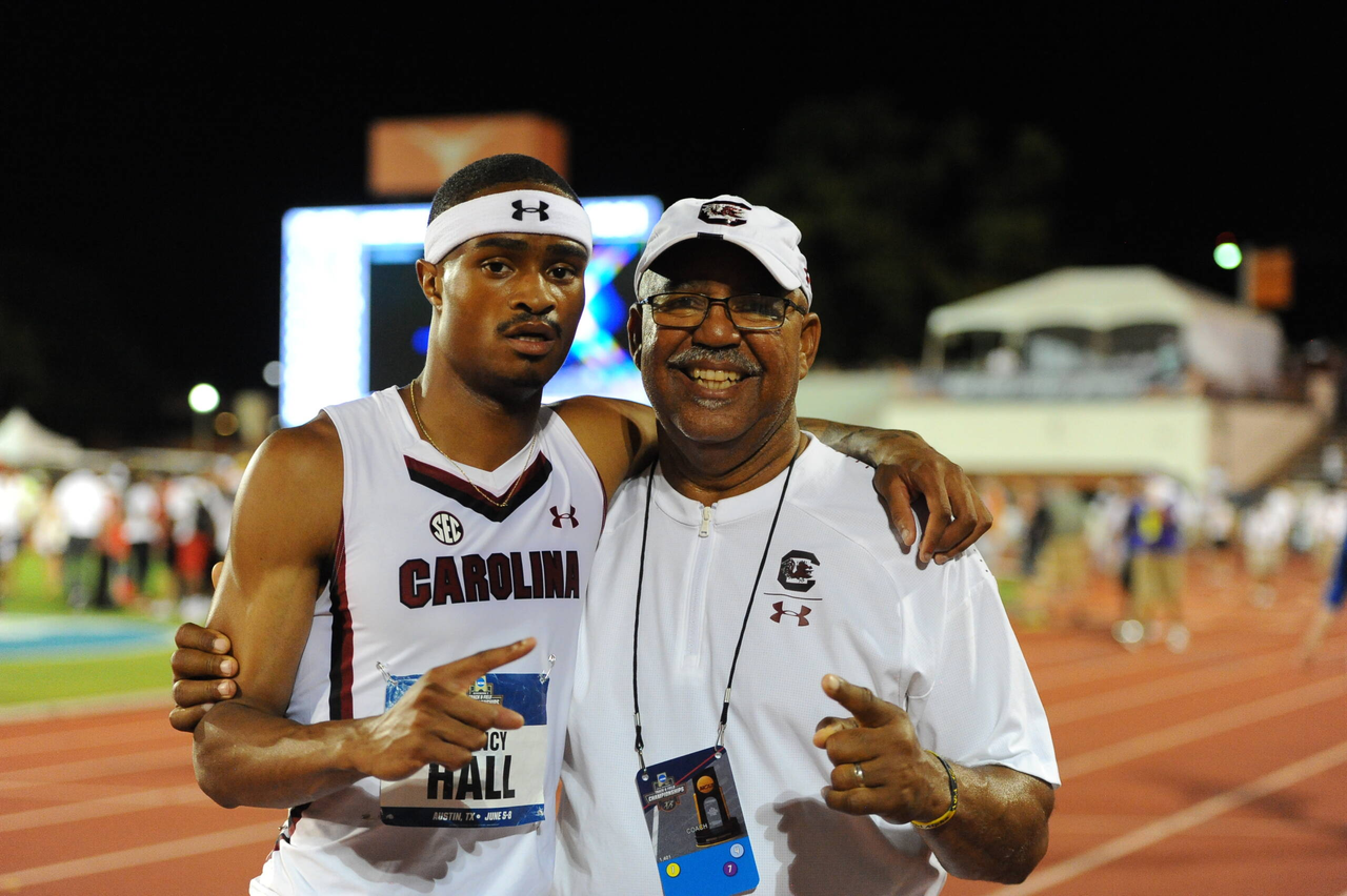 Quincy Hall in action at the 2019 NCAA Outdoor Championships | June 5-8, 2019 | Photos by Cheryl Treworgy