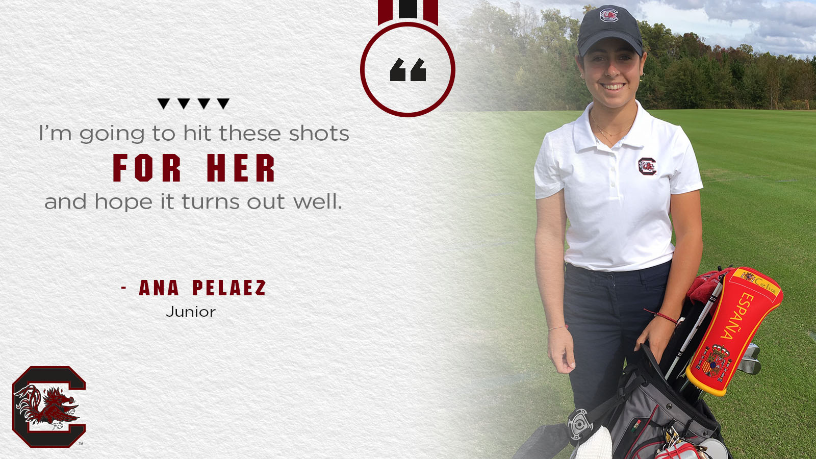 Pelaez Plays for More Than Herself