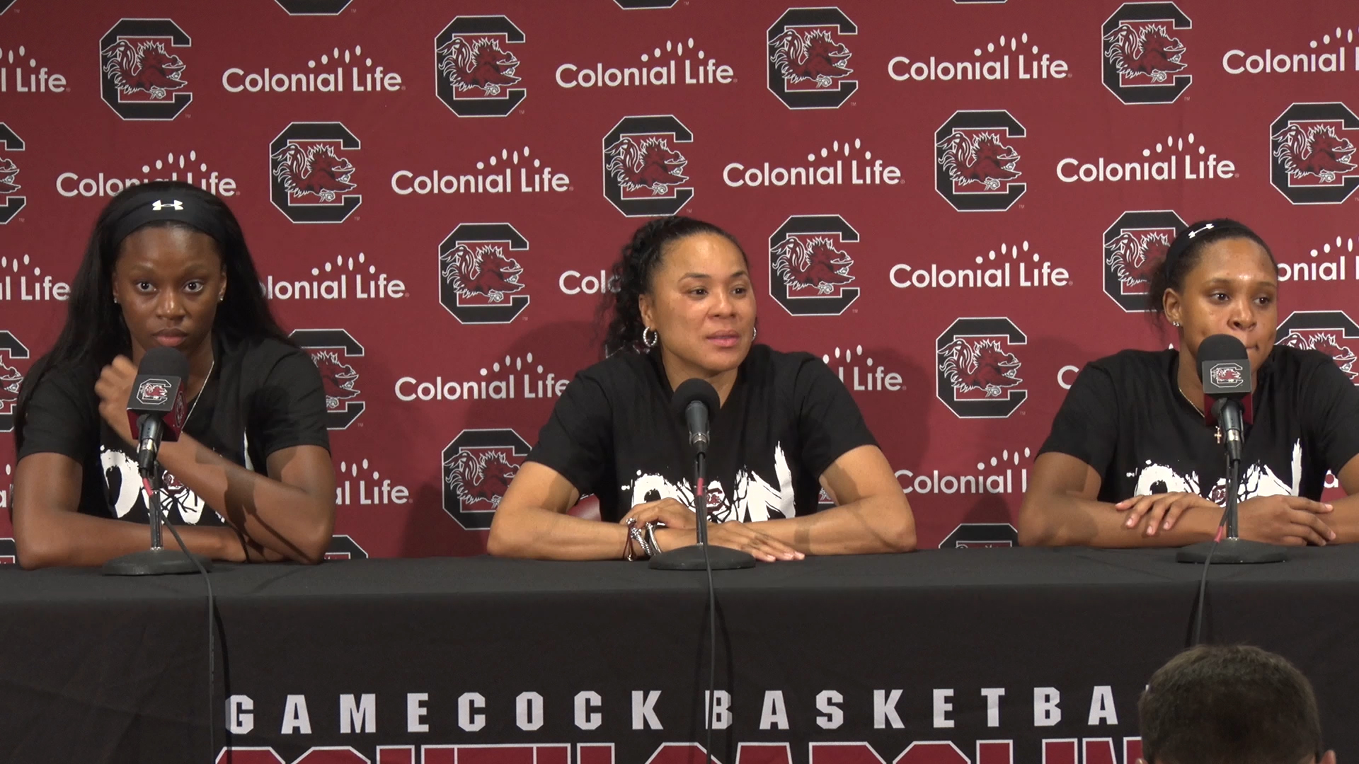 10/5/18 - Bianca Jackson, Dawn Staley, Nelly Perry News Conference (Gamecock Tipoff)