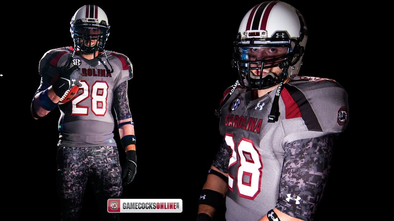 South Carolina Gamecocks Custom "Battle" Football Uniforms