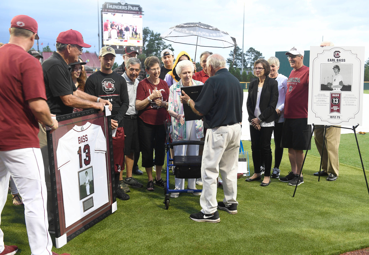 Earl Bass Jersey Retirement (May 4, 2019)