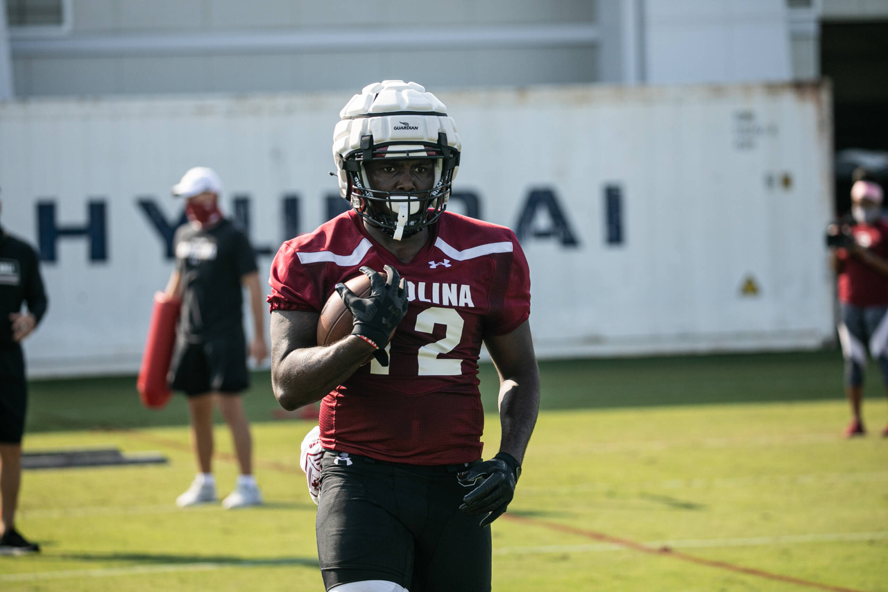 Traevon Kenion (12) | Wednesday, Aug. 19, 2020 | Ken & Cyndi Long Football Operations Center | Columbia, S.C. | Photos by South Carolina Athletics
