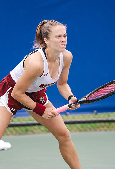 Hamner Battles On at ITA All-American Championships