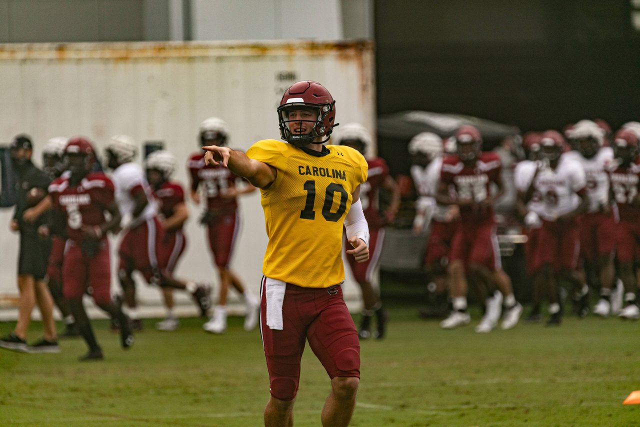 Jay Urich (10) | Tuesday, Aug. 25, 2020 | Ken & Cyndi Long Football Operations Center | Columbia, S.C. | Photos by South Carolina Athletics