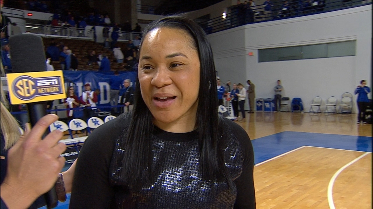 SEC NETWORK POST-GAME: Dawn Staley on Kentucky — 2/2/17