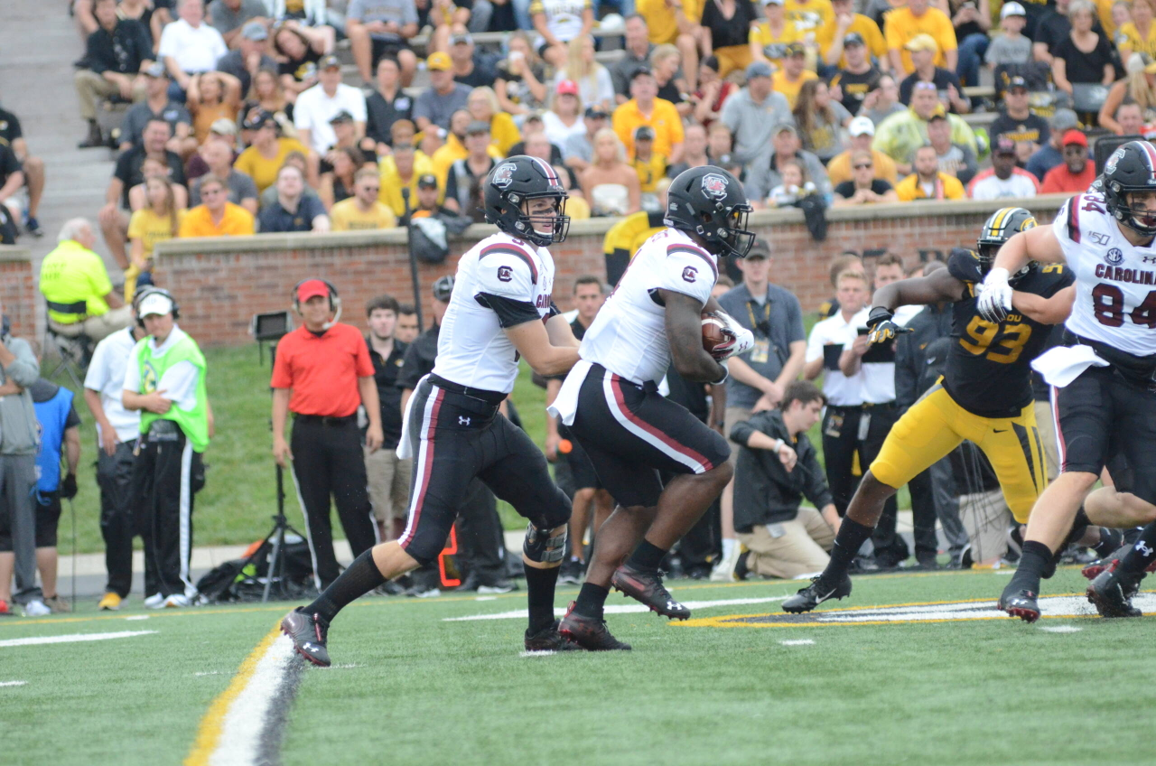 Tavien Feaster (4) at Missouri (Sept. 21, 2019)