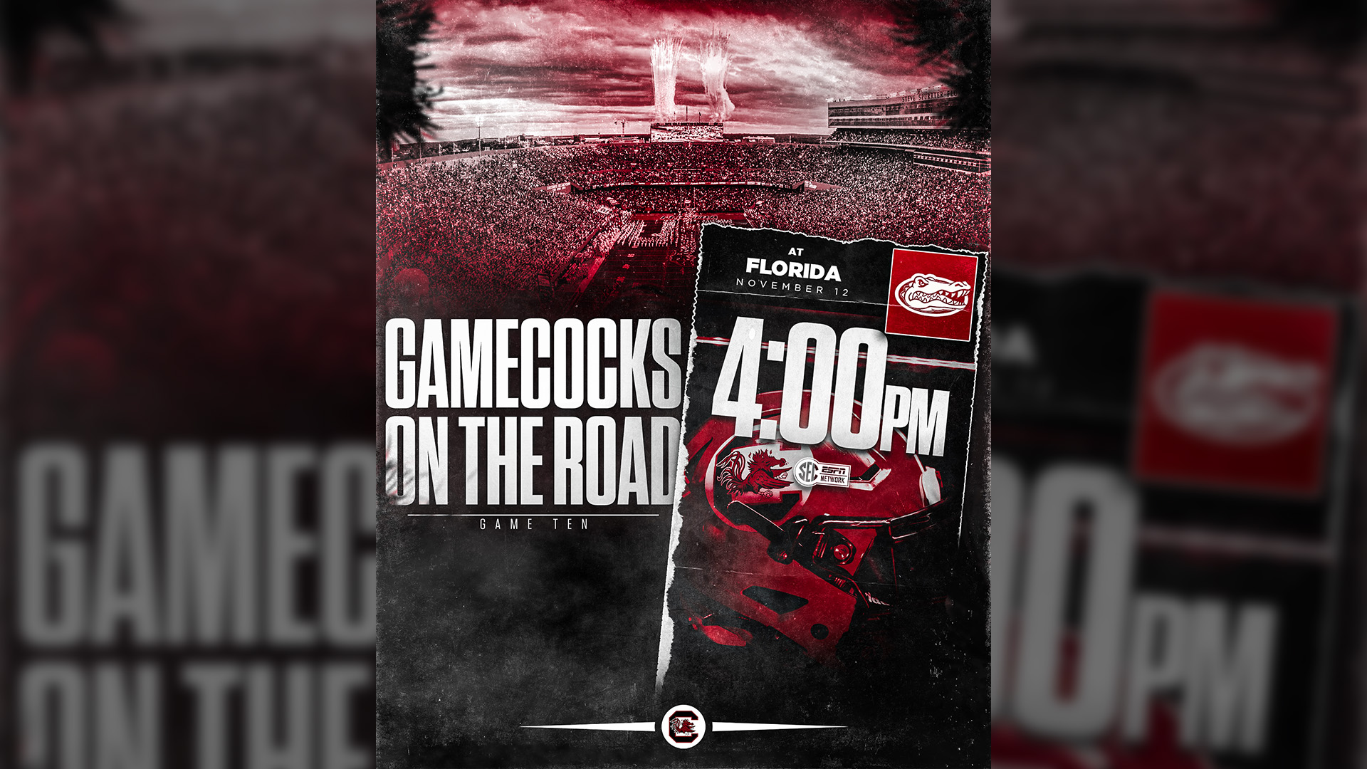 Gamecocks Travel to The Swamp for a Saturday Showdown with Florida