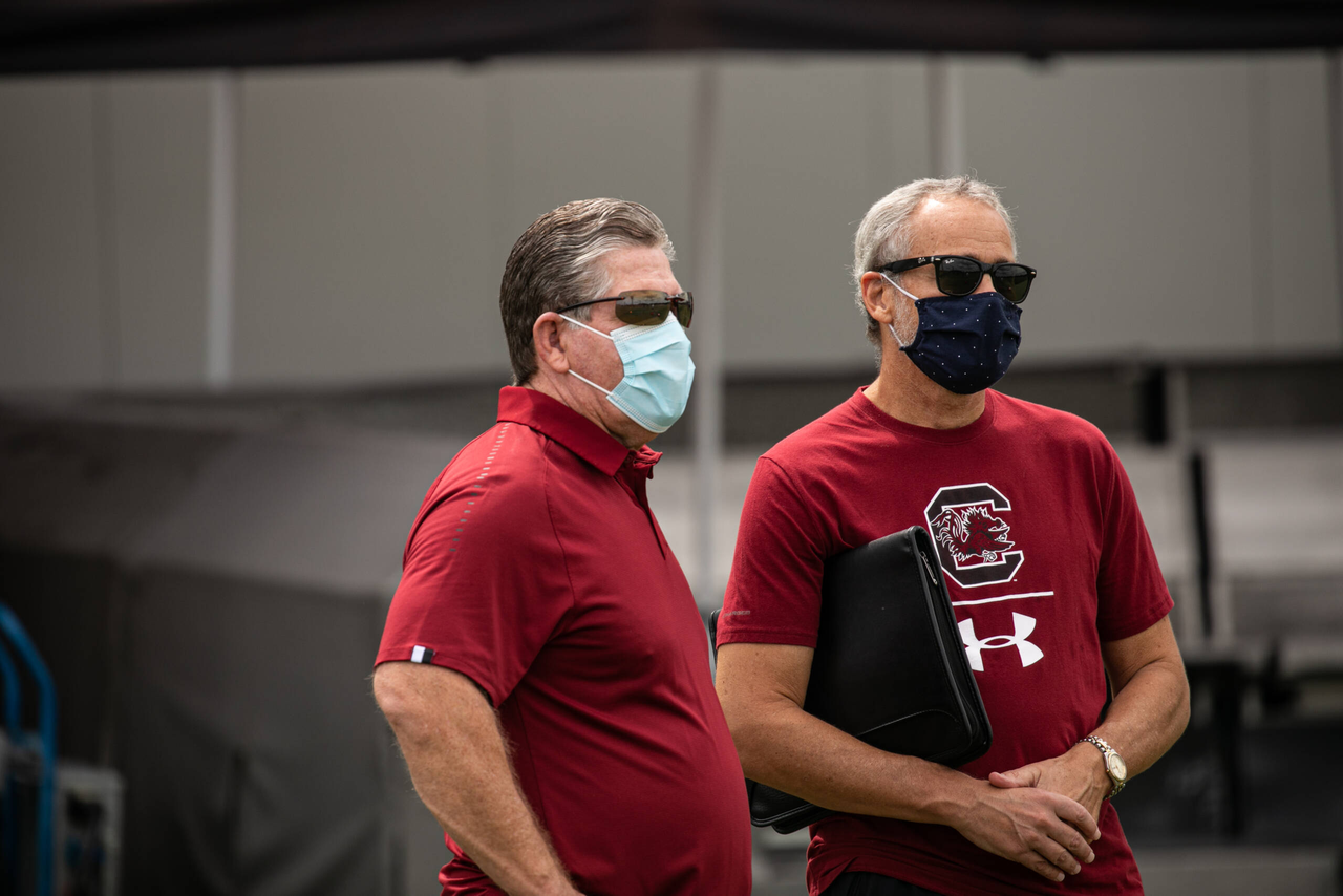 Athletics Director Ray Tanner | Saturday, Aug. 22, 2020 | Ken & Cyndi Long Football Operations Center | Columbia, S.C. | Photos by South Carolina Athletics