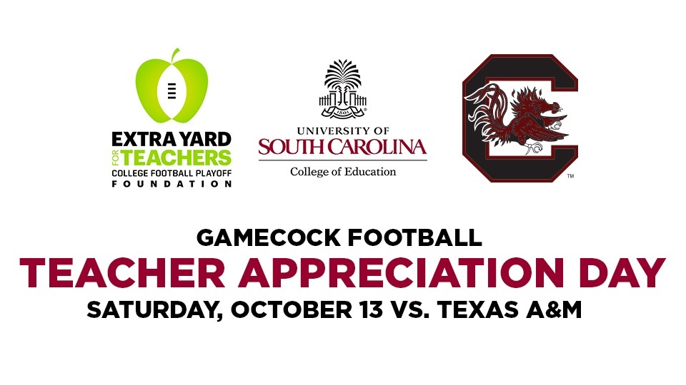 Purchase Tickets for Teacher Appreciation Day at Gamecock Football