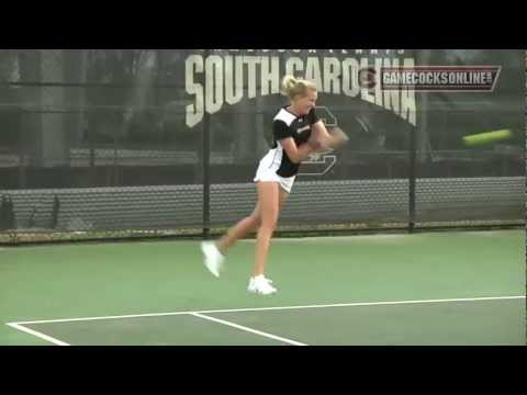 South Carolina Women's Tennis vs. Mississippi State - 2013