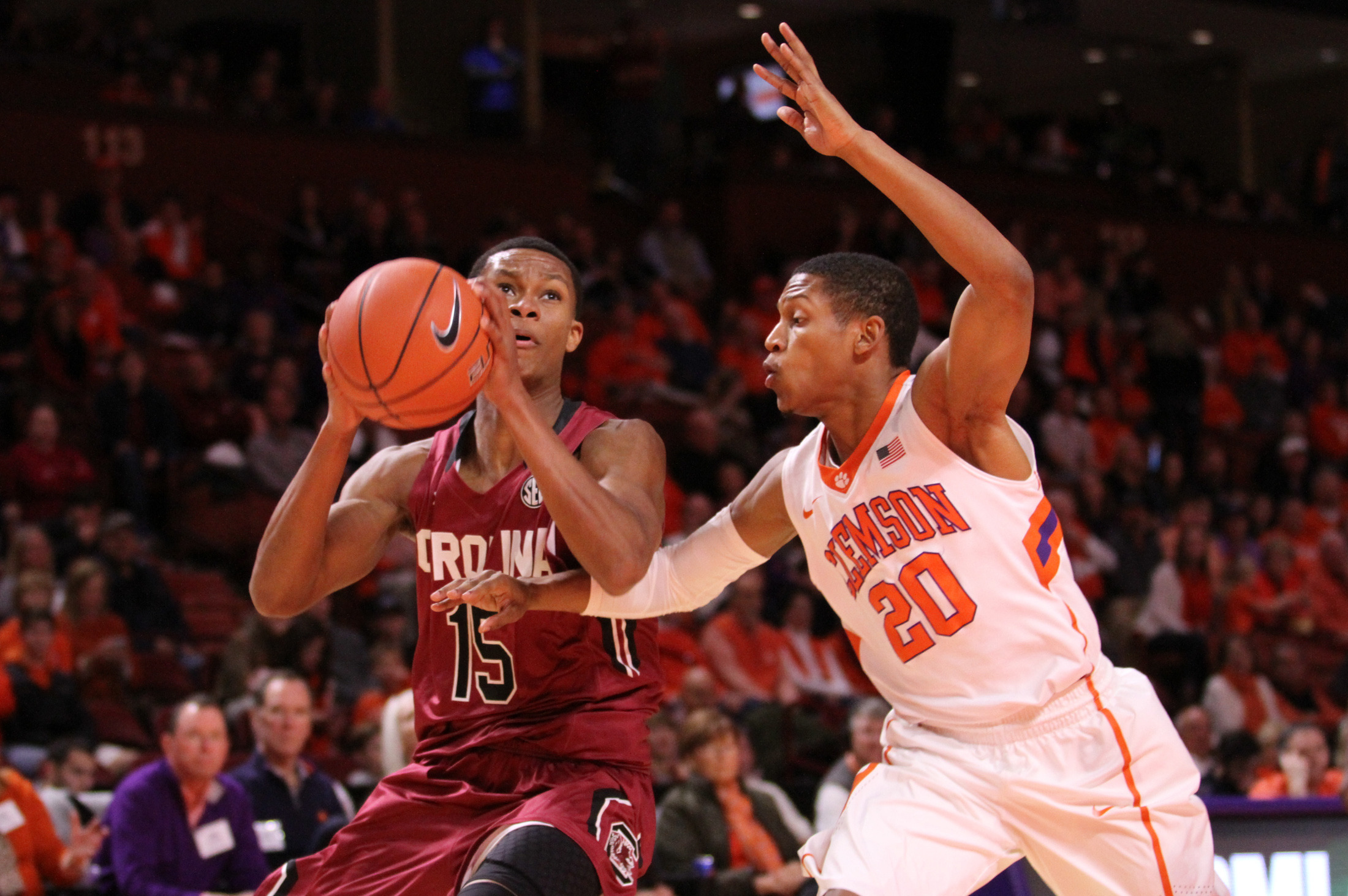 South Carolina 65, Clemson 59