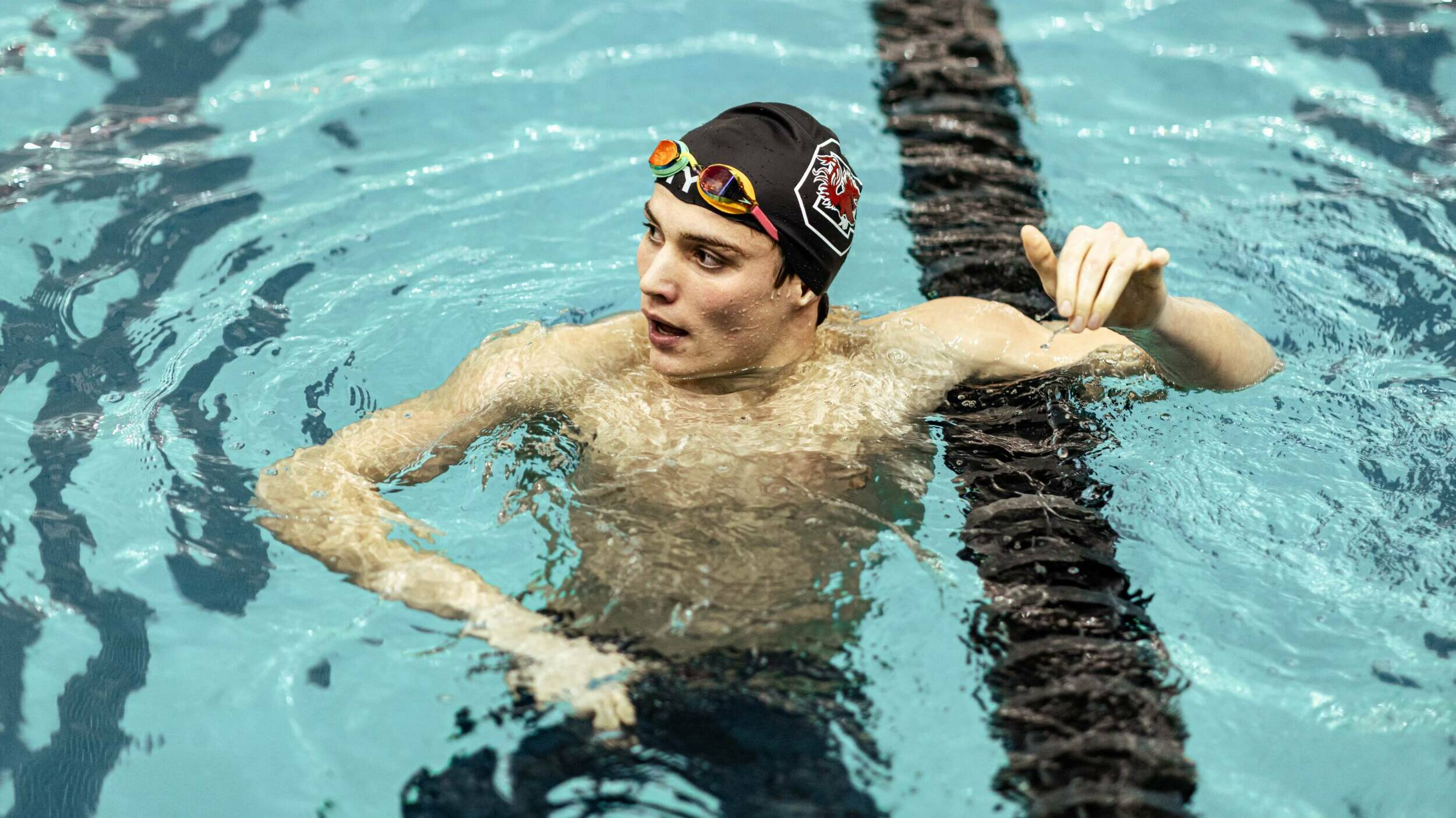 Largeron's Pool Record Highlights Day Three of Gamecock Invitational