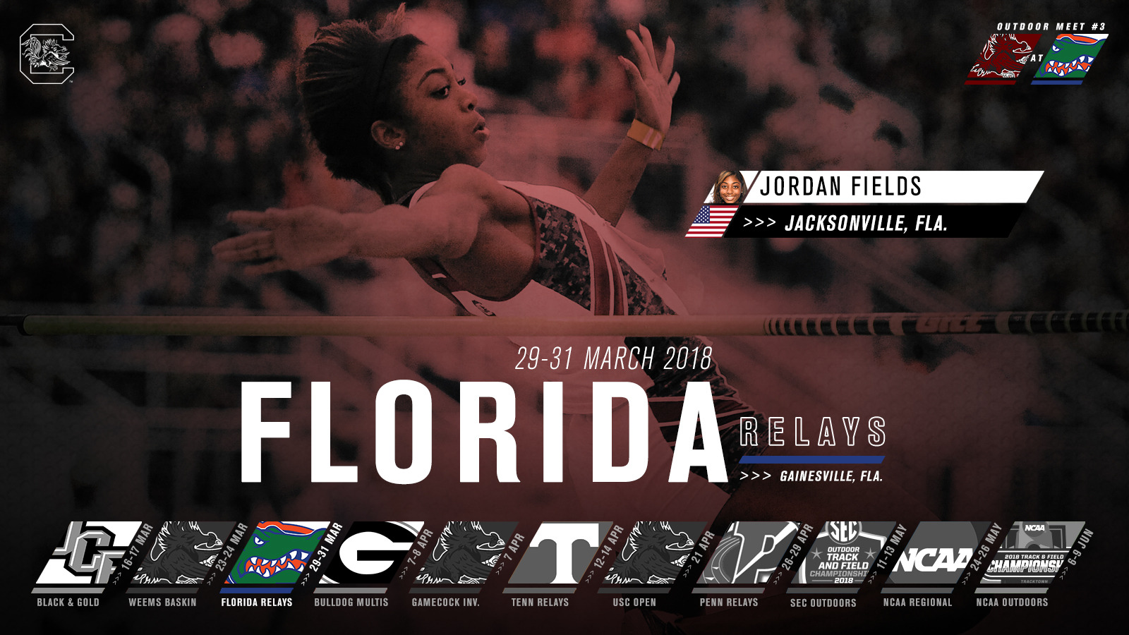 Gamecocks Head South for Florida Relays University of South Carolina