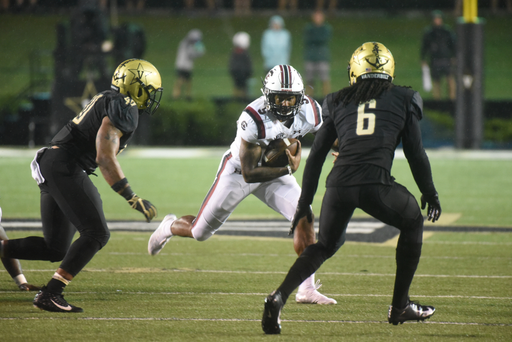 Rico Dowdle vs. Vanderbilt | 9/22/18 | Photo by Mike Strasinger