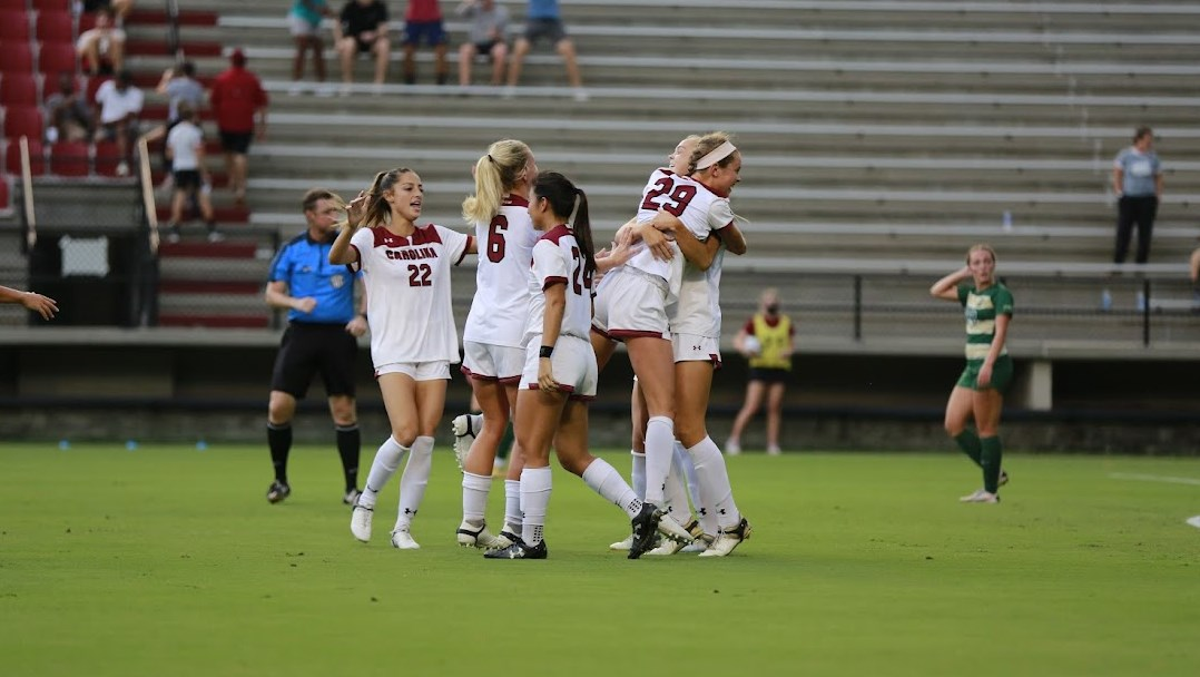 Early Goals Propel 12th Ranked Gamecocks to 4-1 Victory