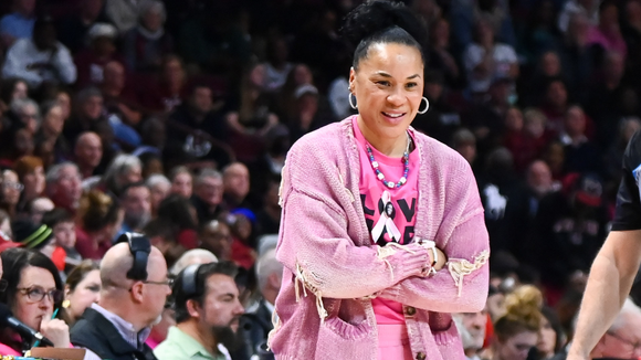 Staley Makes History as Naismith Coach of the Year