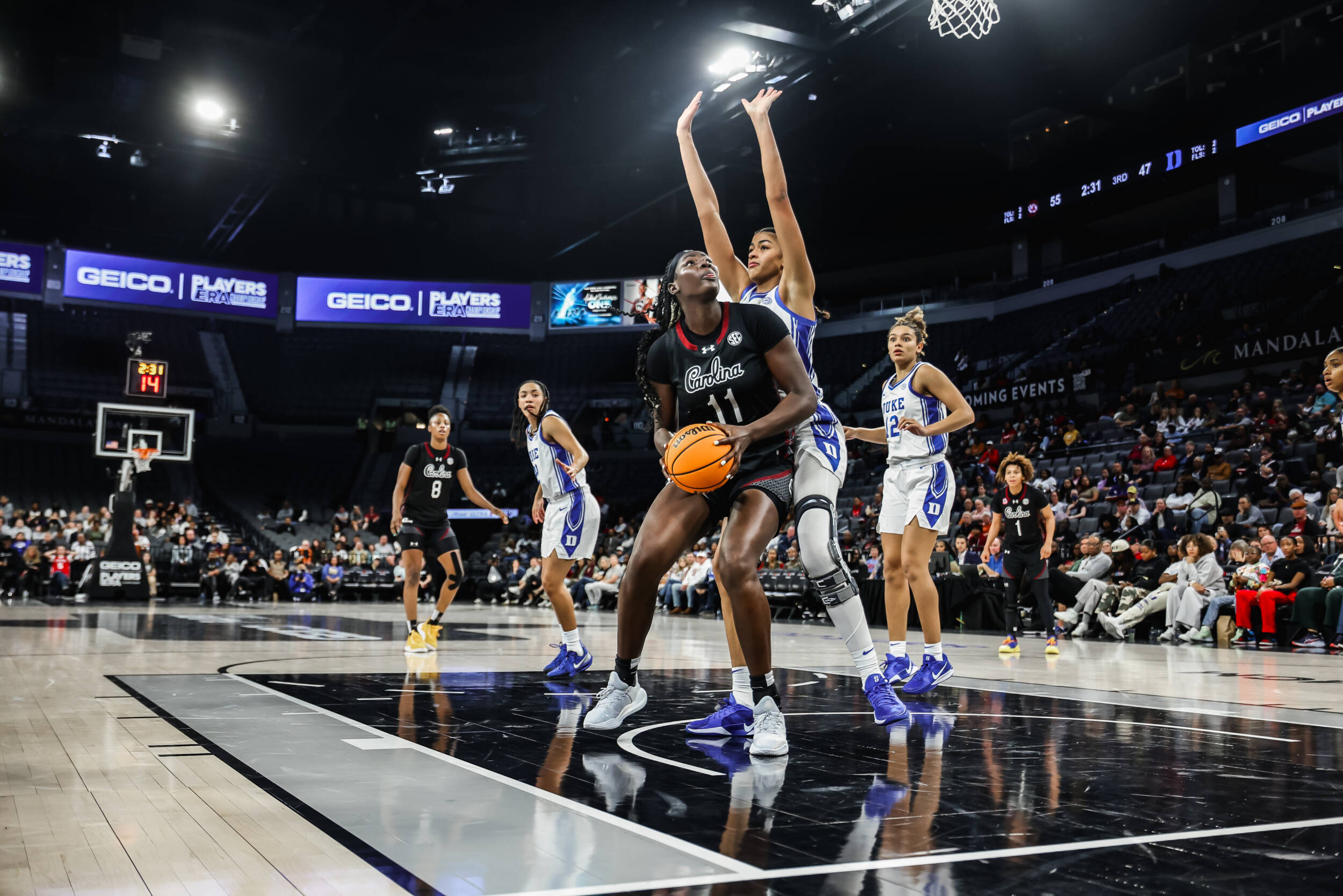 No. 2 South Carolina tops Duke 83-66