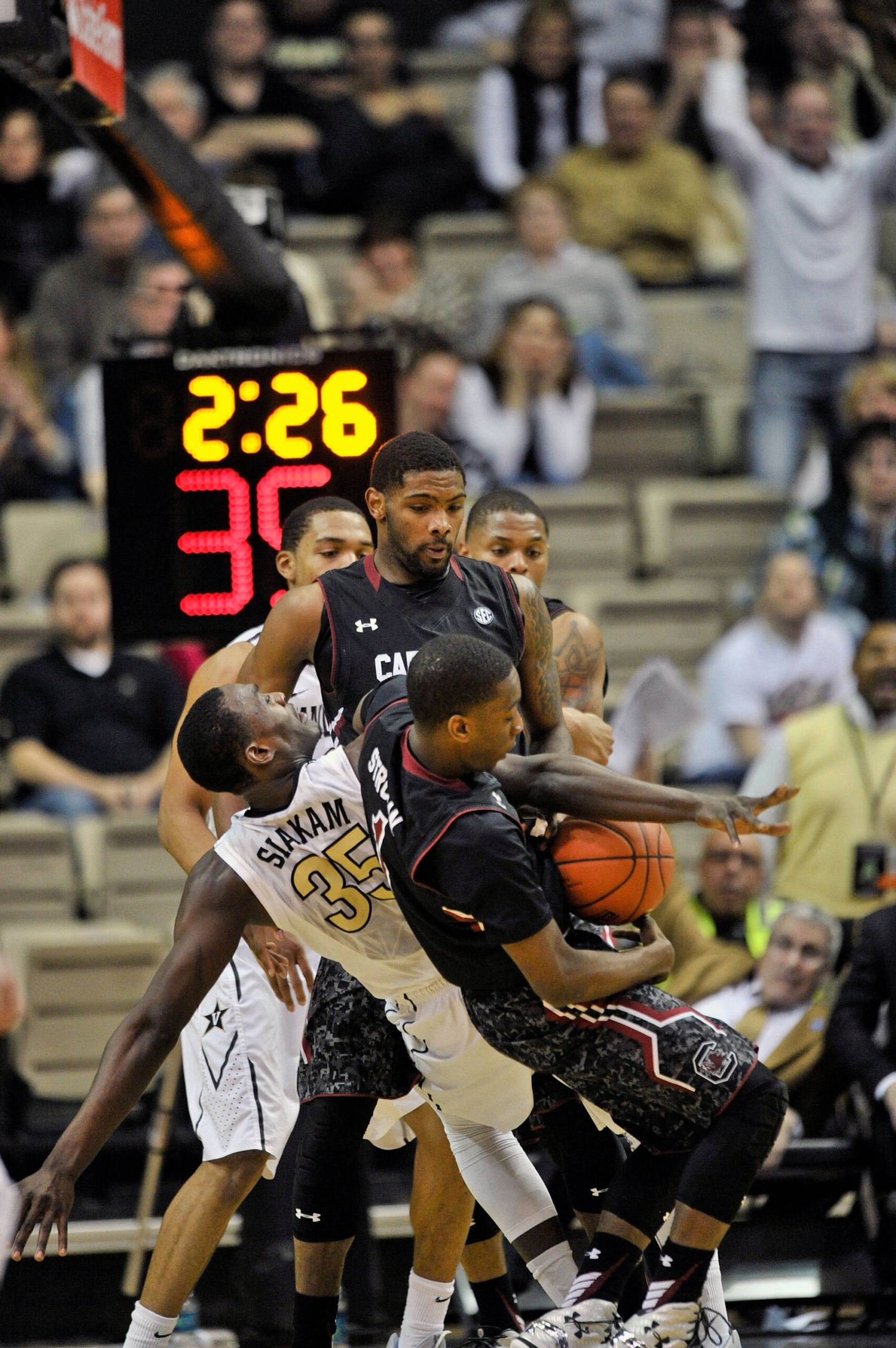 South Carolina at Vanderbilt