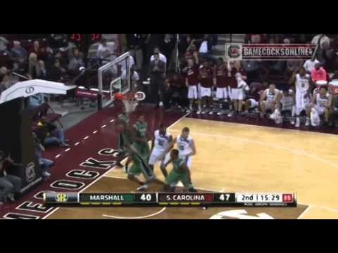 Highlights: South Carolina Basketball Downs Marshall, 92-65