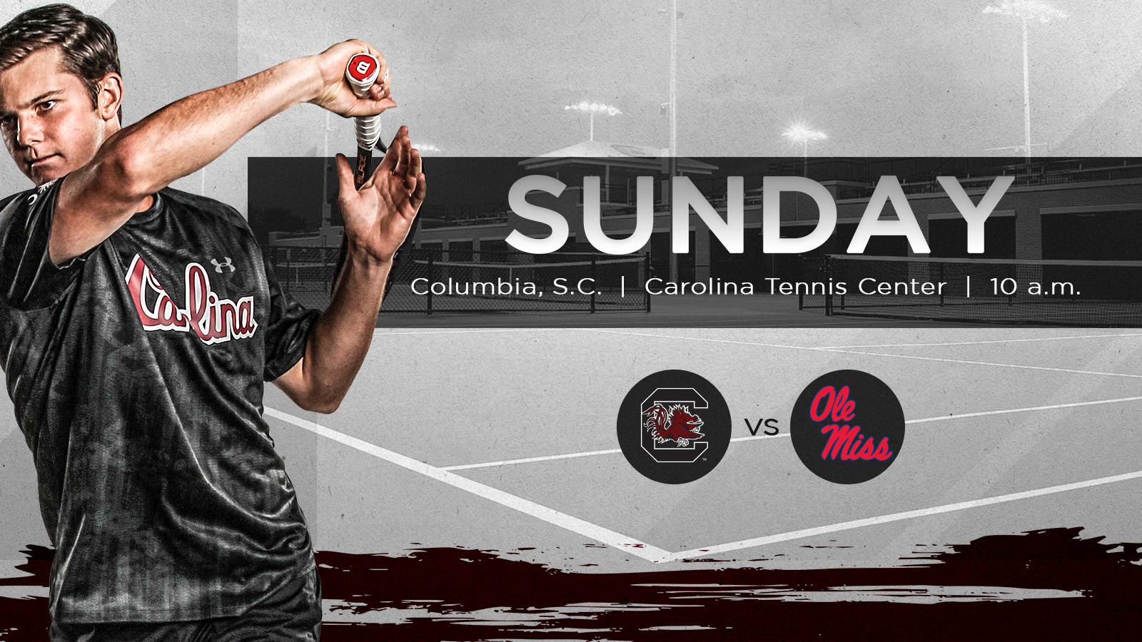 Men's Tennis vs. No. 40 Ole Miss Moved to 10 a.m. Start Time