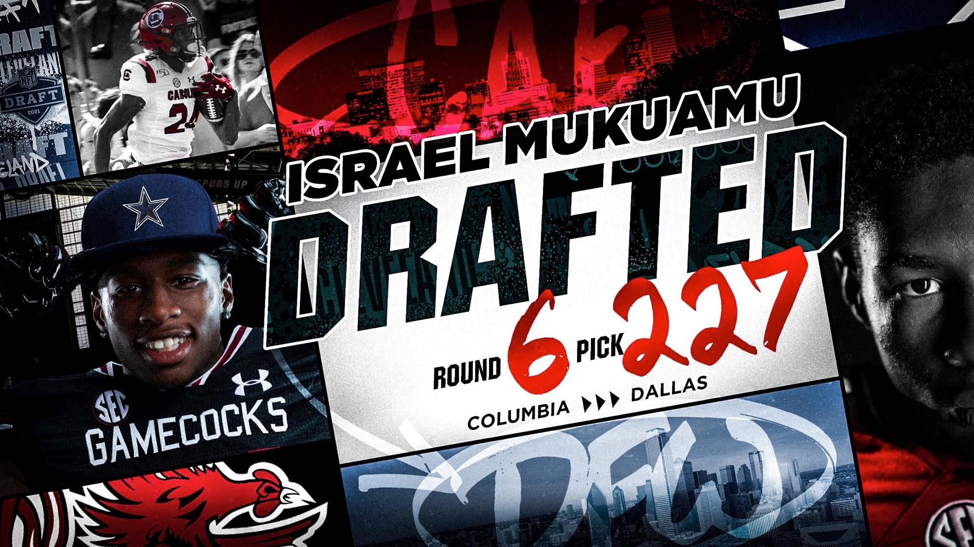 Mukuamu Selected by Dallas in the Sixth Round of the 2021 NFL Draft
