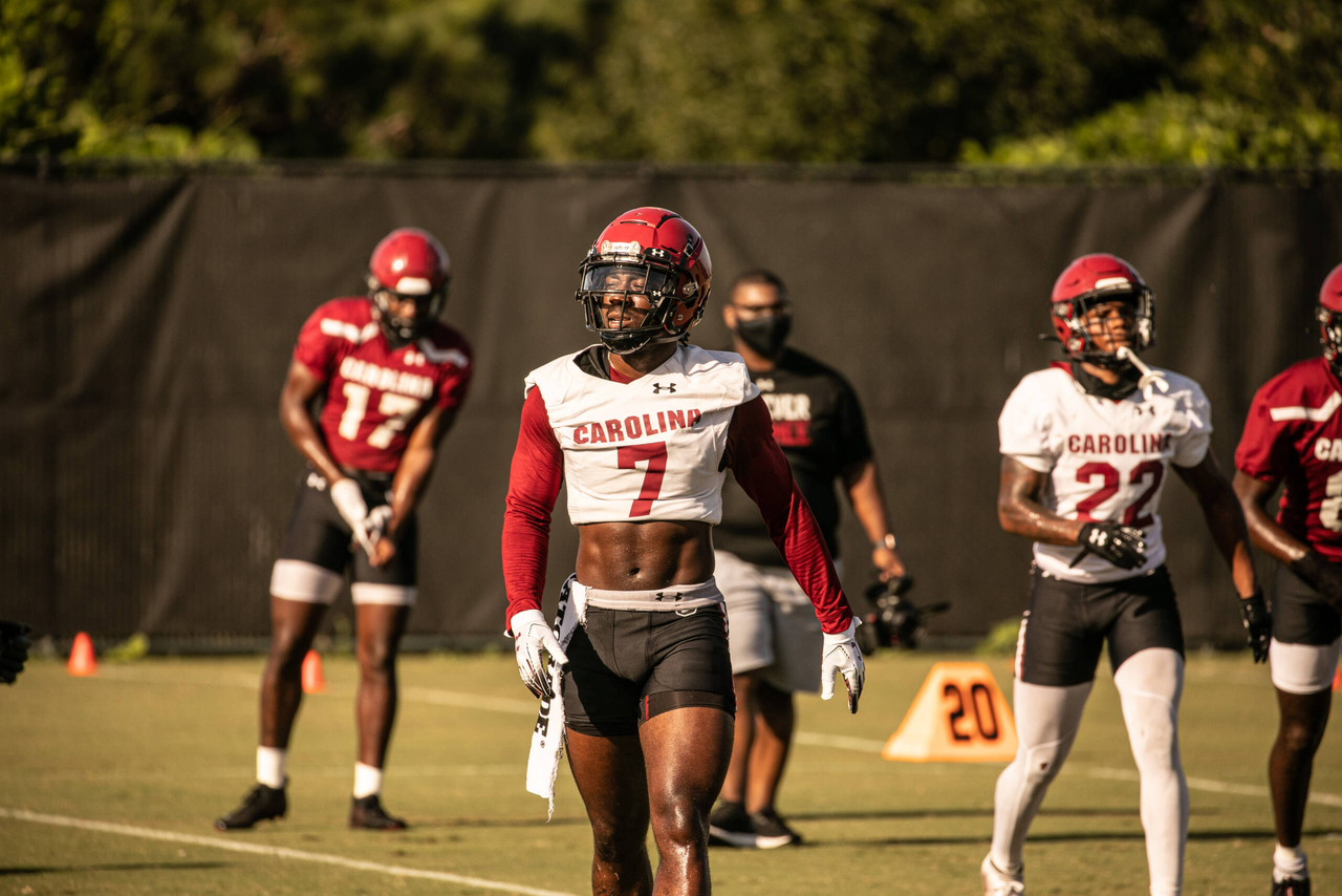 Jammie Robinson (7) | Thursday, Sept. 3, 2020 | Ken & Cyndi Long Football Operations Center | Columbia, S.C. | Photos by South Carolina Athletics