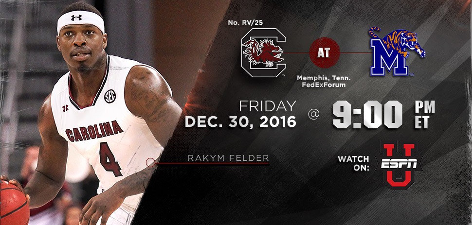 Gamecock Gameday: Carolina Travels To Face Memphis Friday Night