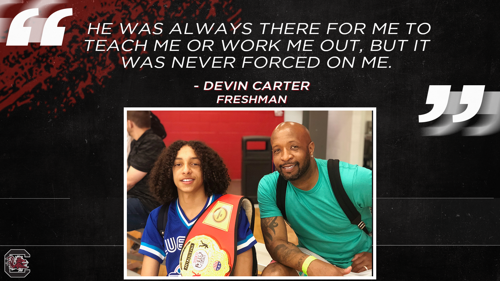 Growing Up with NBA Father was a Blessing for Devin Carter