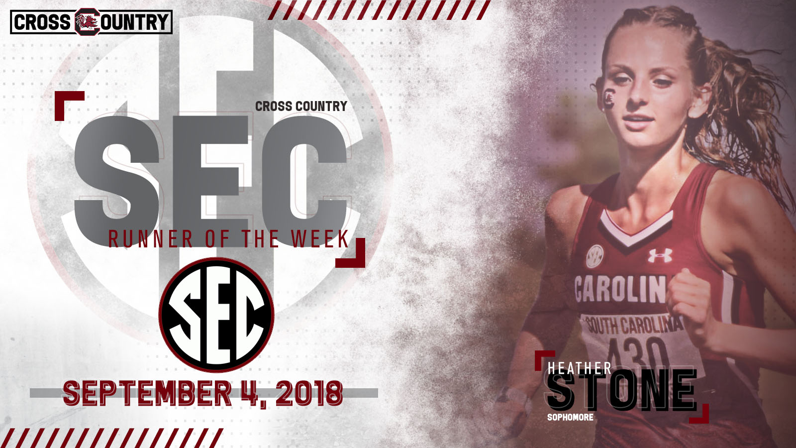 Stone Named SEC Women's Runner of the Week